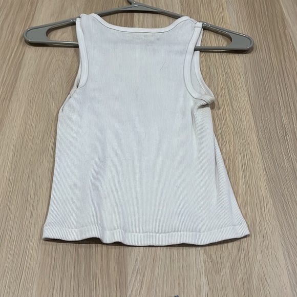 White Cropped Tank from Brandy - Picture 2 of 2